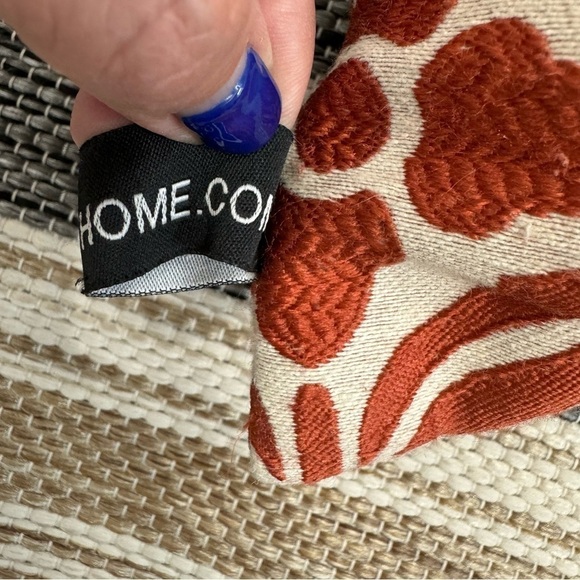 Rodeo Home Printed Decorative Square Pillow - Picture 5 of 8